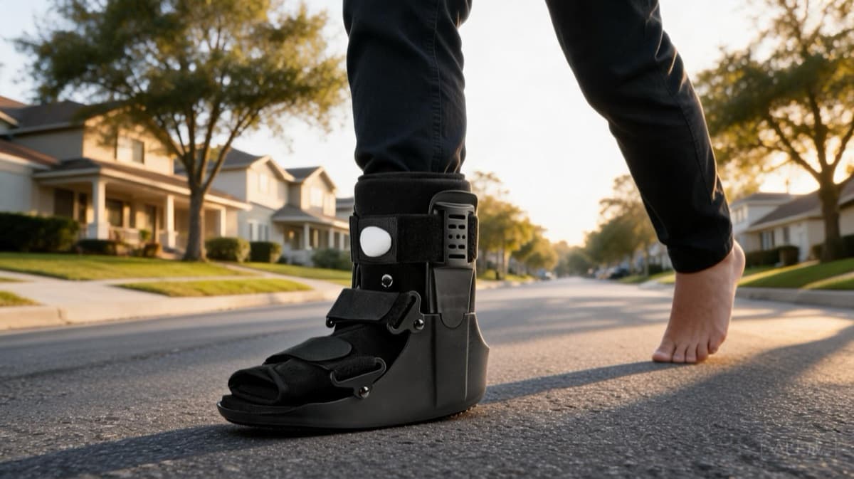 AULEXMED walking boot product scene